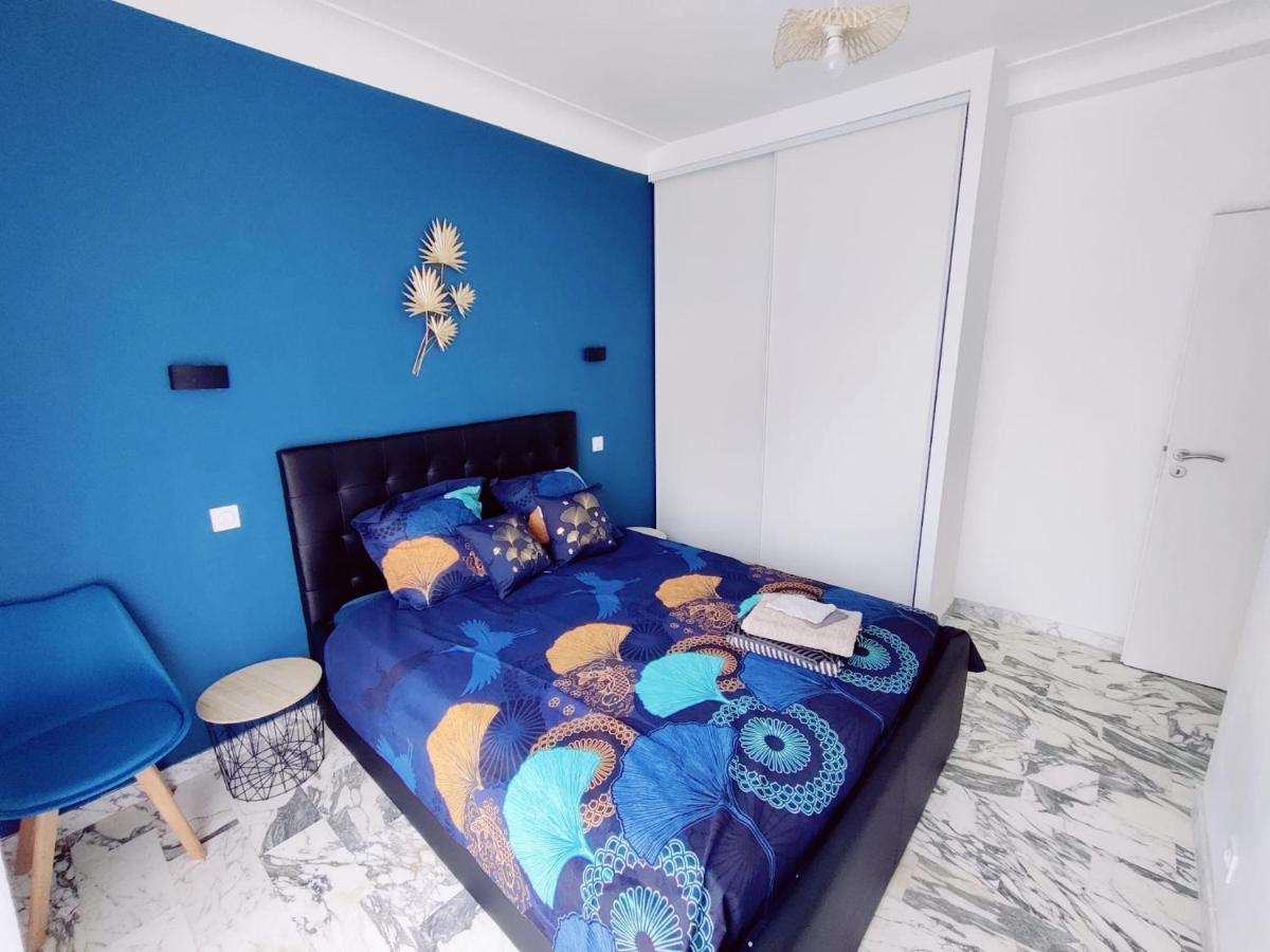 La Villa Castel - Haut De Villa - Parkings- 3 Chambres - 8 Couchages - Jardin - Barbecue Кань-сюр-Мер Экстерьер фото